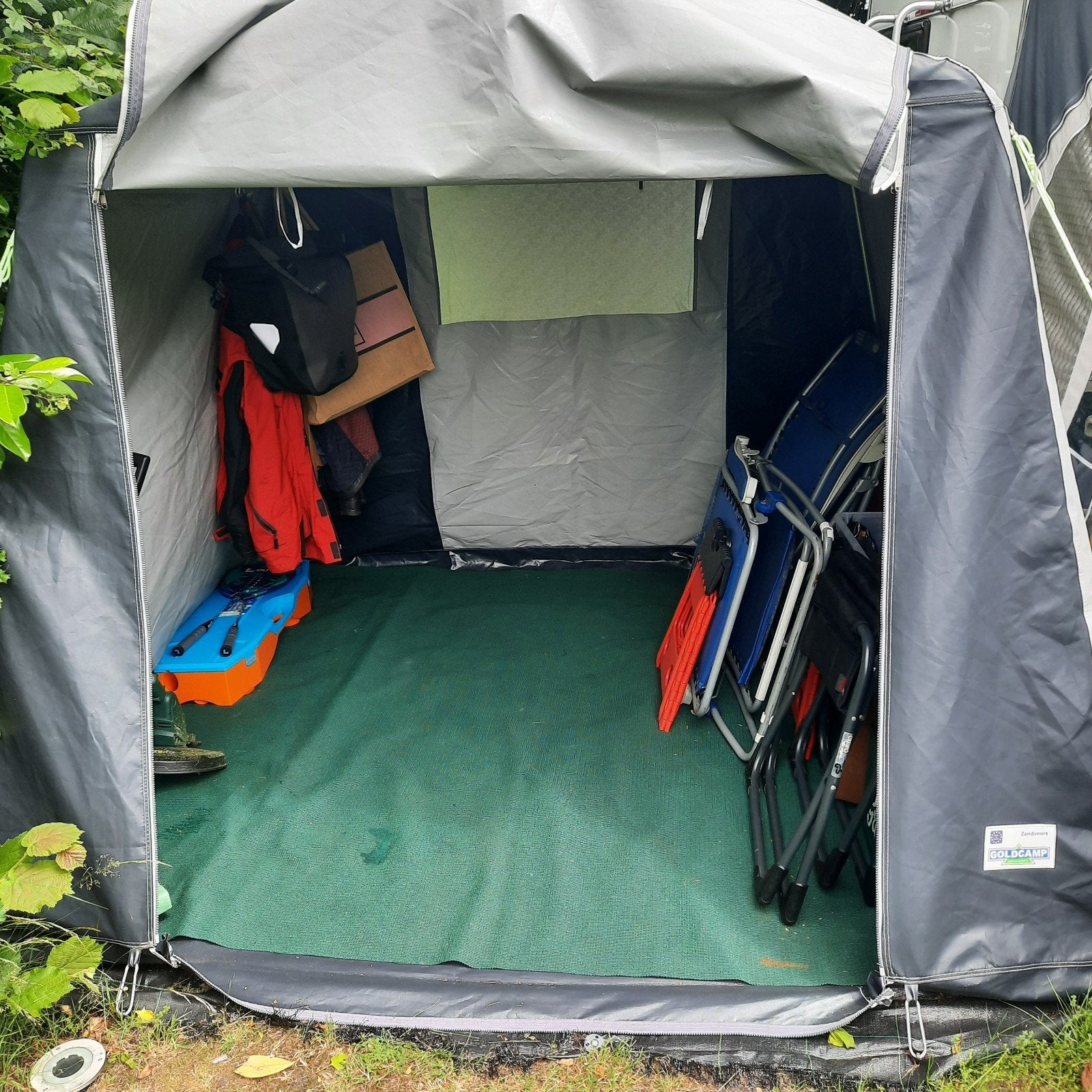 Goldcamp Zandvoort Bijzettent - Zo goed als nieuw, Caravans en Kamperen, Ophalen, Zo goed als nieuw