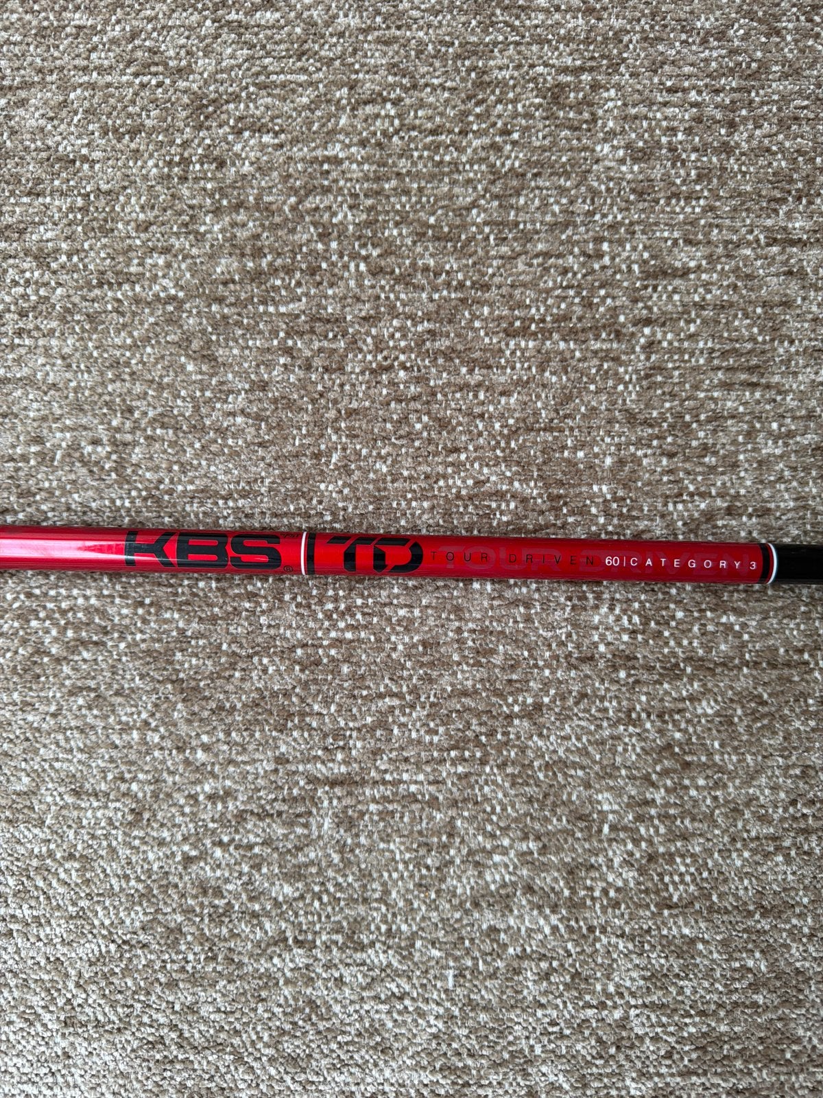 KBS TD TOUR DRIVEN 60 CAT 3 Stiff Pured shaft titleist, Verzenden, Gebruikt, Overige typen, Overige merken