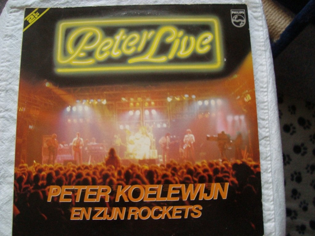 Peter koelewijn en zijn rockets dubbel lp, Cd's en Dvd's, Ophalen of Verzenden, Zo goed als nieuw, 12 inch, Levenslied of Smartlap