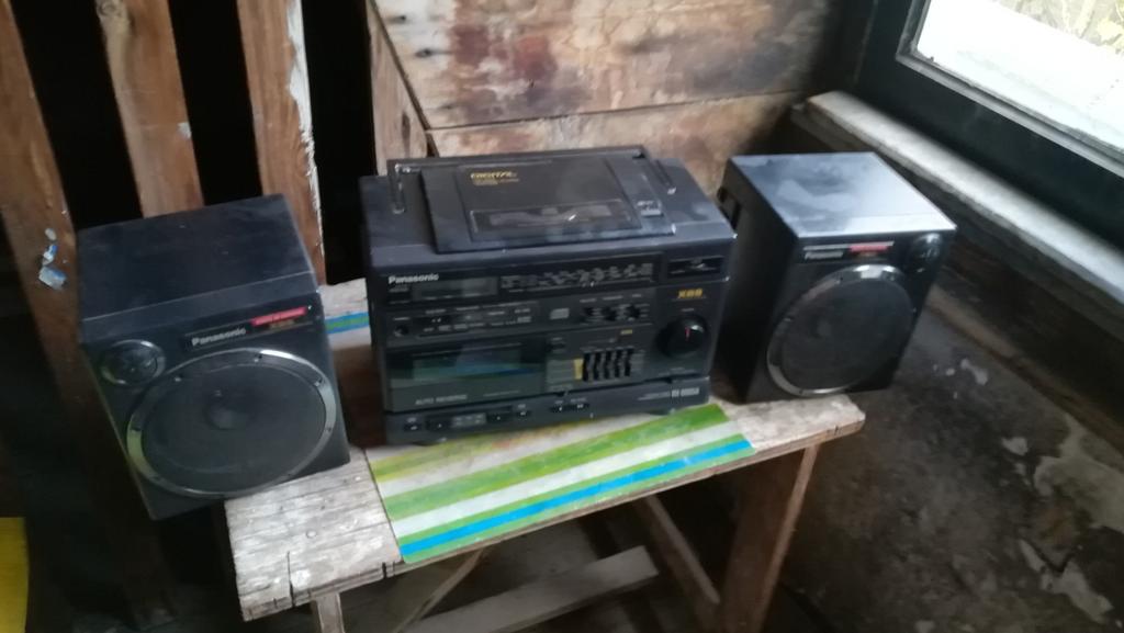 Panasonic RX-DS650 boombox met cd, Audio, Tv en Foto, Stereo-sets, Gebruikt, Cassettedeck, Cd-speler, Tuner of Radio, Speakers