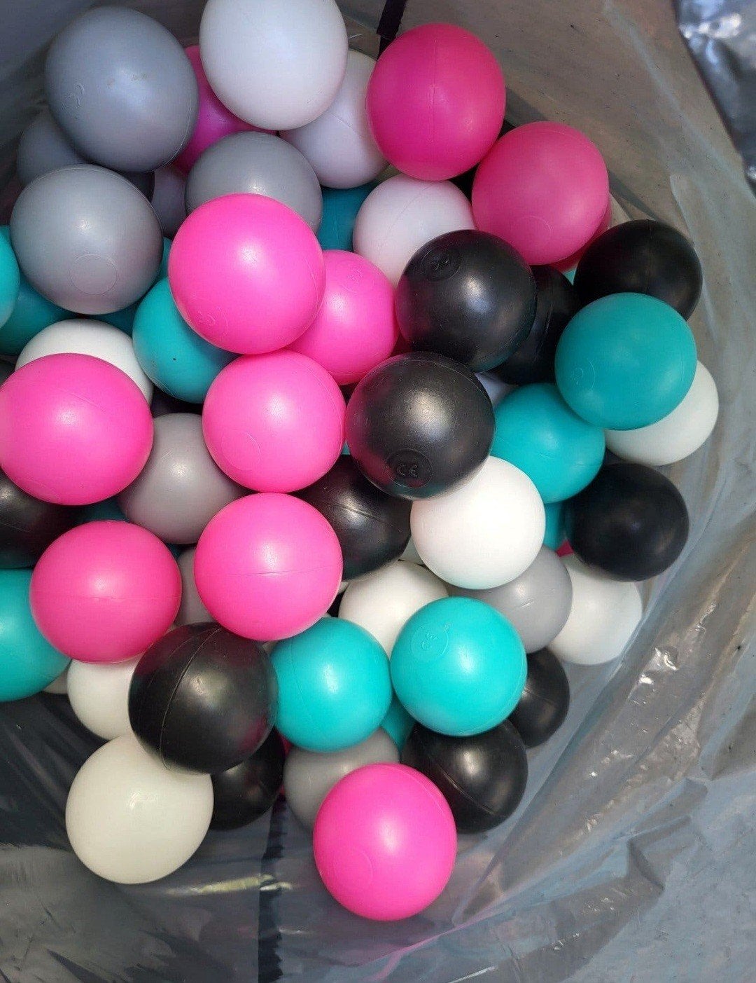 Gekleurde ballenbak ballen, Ophalen of Verzenden, Gebruikt