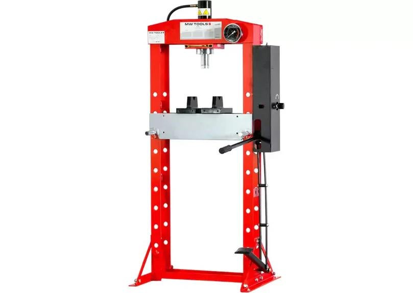 Hydraulische Pers 20T Hand- En Voetbediening MW Tools, Ophalen, Nieuw