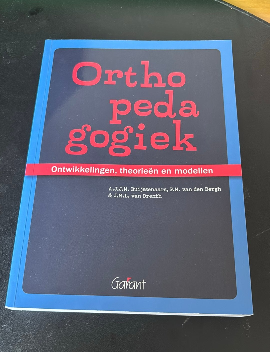 J.M.L. van Drenth - Orthopedagogiek., Zo goed als nieuw, J.M.L. van Drenth; P.M. van den Bergh; A.J.J.M. Ruijssenaars, Alpha, HBO