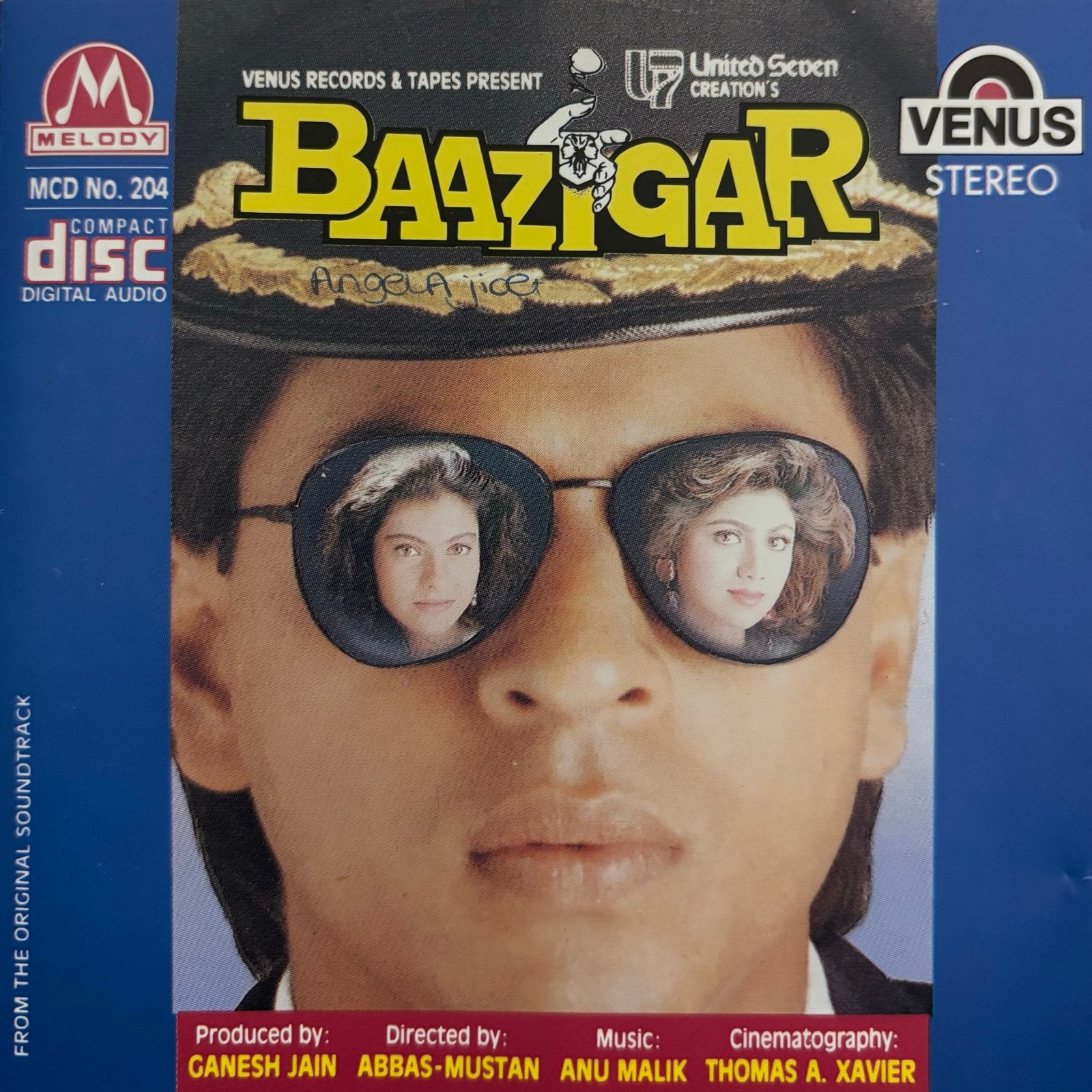 Baazigar Soundtrack CD - Bollywood Klassieker, Verzenden, Gebruikt