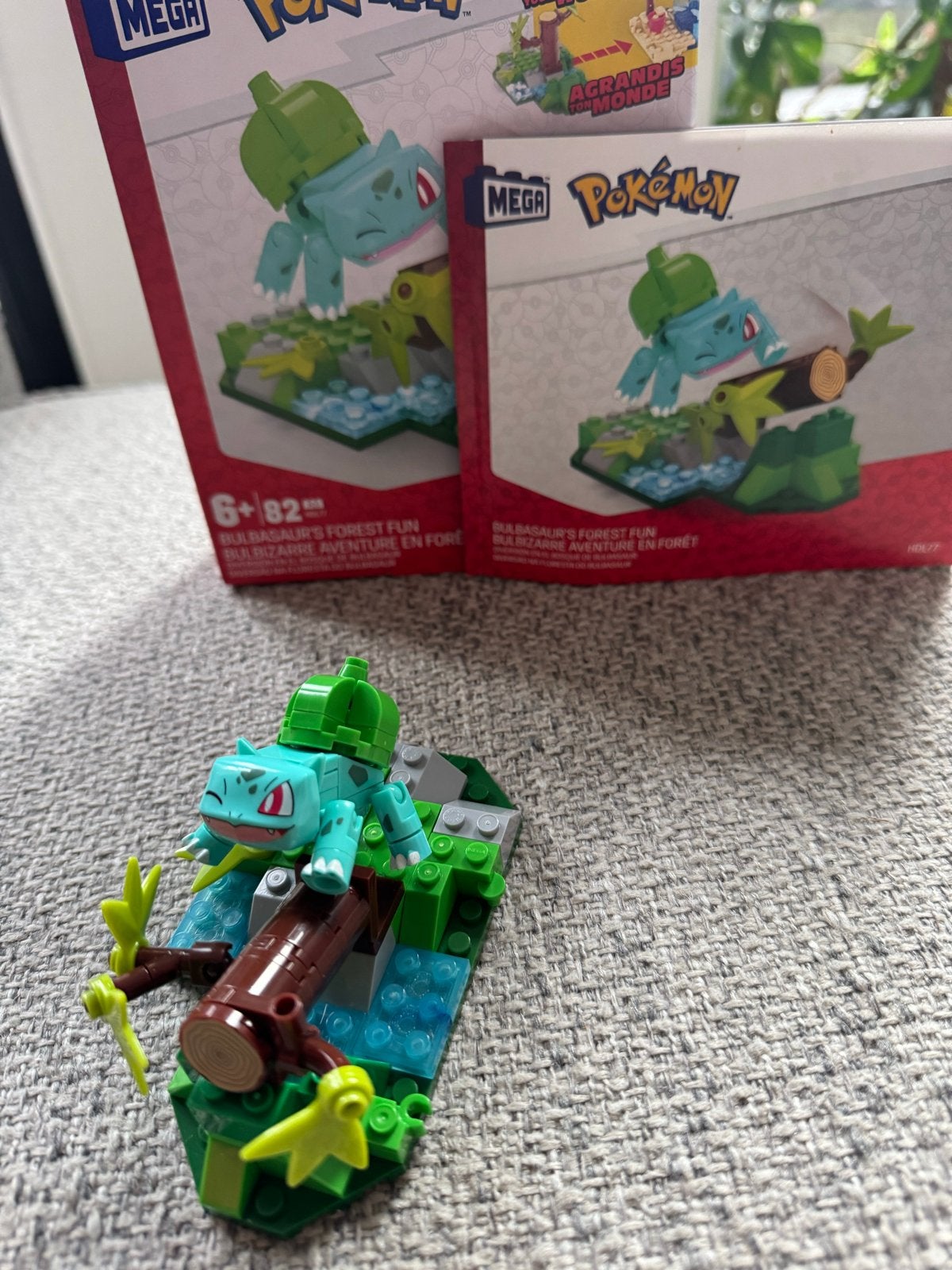 Mega Construx Pokémon Bulbasaur Forest Fun HDL77, Ophalen of Verzenden, Zo goed als nieuw, Megabloks