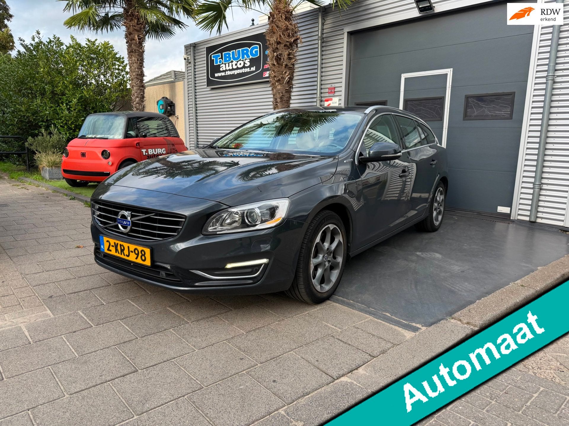 Volvo V60 2.4 D6 AWD Plug-In Hybrid Summum AIRCO, Automaat, Euro 5, Beige, 11 kWh
