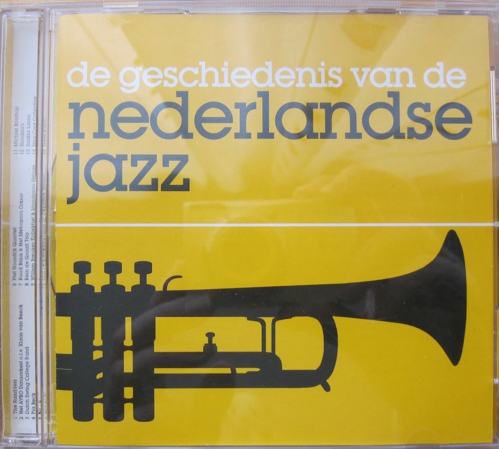 de geschiedenis van de Nederlandse Jazz, Ophalen of Verzenden, 1940 tot 1960, Zo goed als nieuw, Jazz