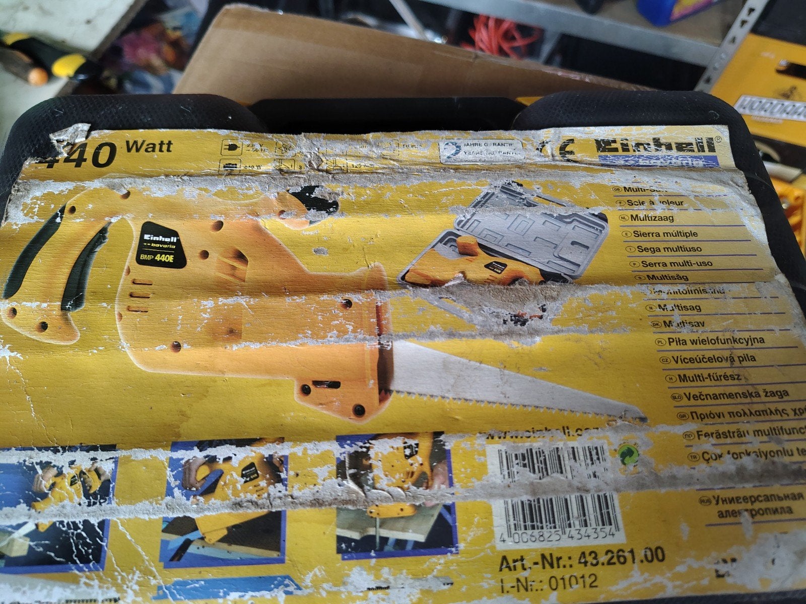 Einhell Reciprozaag - Gebruikt maar werkt prima, Doe-het-zelf en Verbouw, Gereedschap | Zaagmachines, Ophalen of Verzenden, Gebruikt