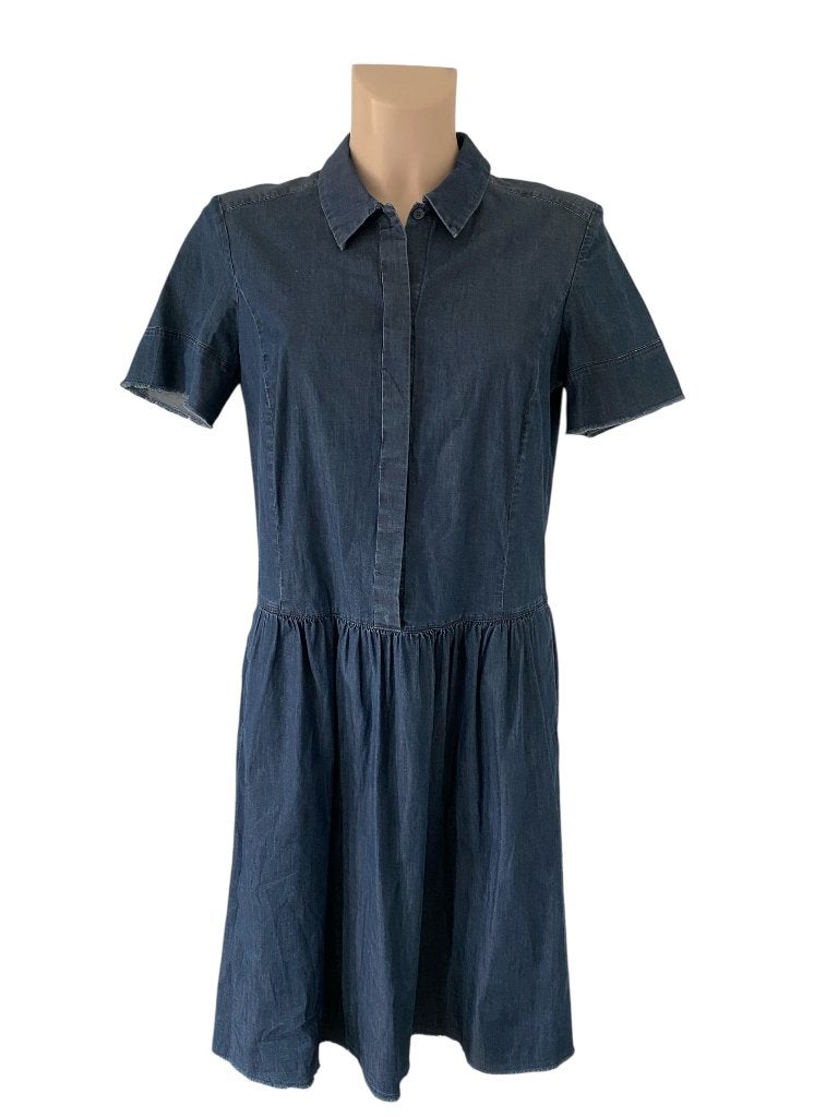 Luisa Cerano jurk M, Maat 38/40 (M), Blauw, Ophalen of Verzenden, Zo goed als nieuw