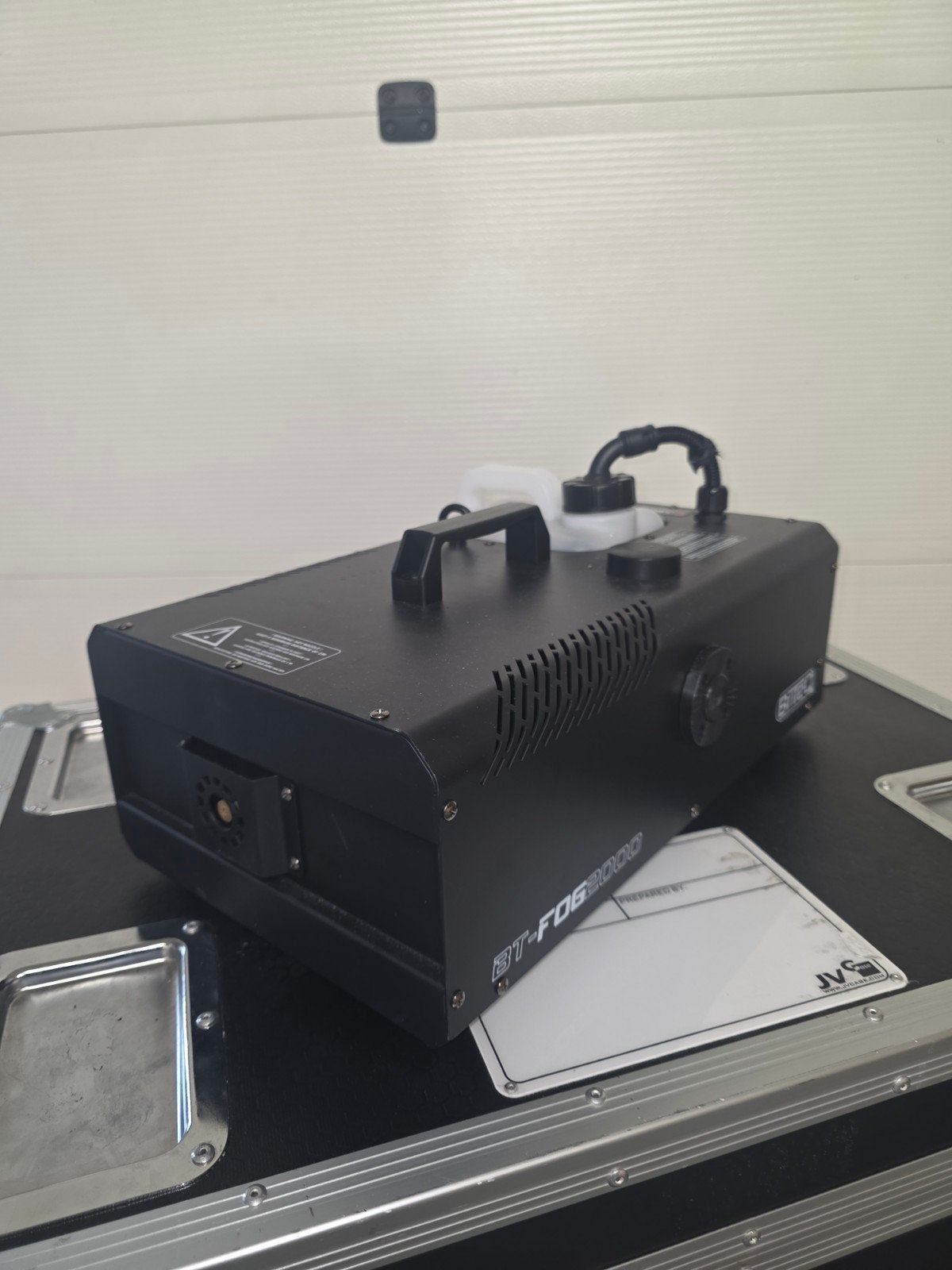 Briteq BT-Fog2000 rookmachine (ex btw), Ophalen, Zo goed als nieuw, Rookmachine
