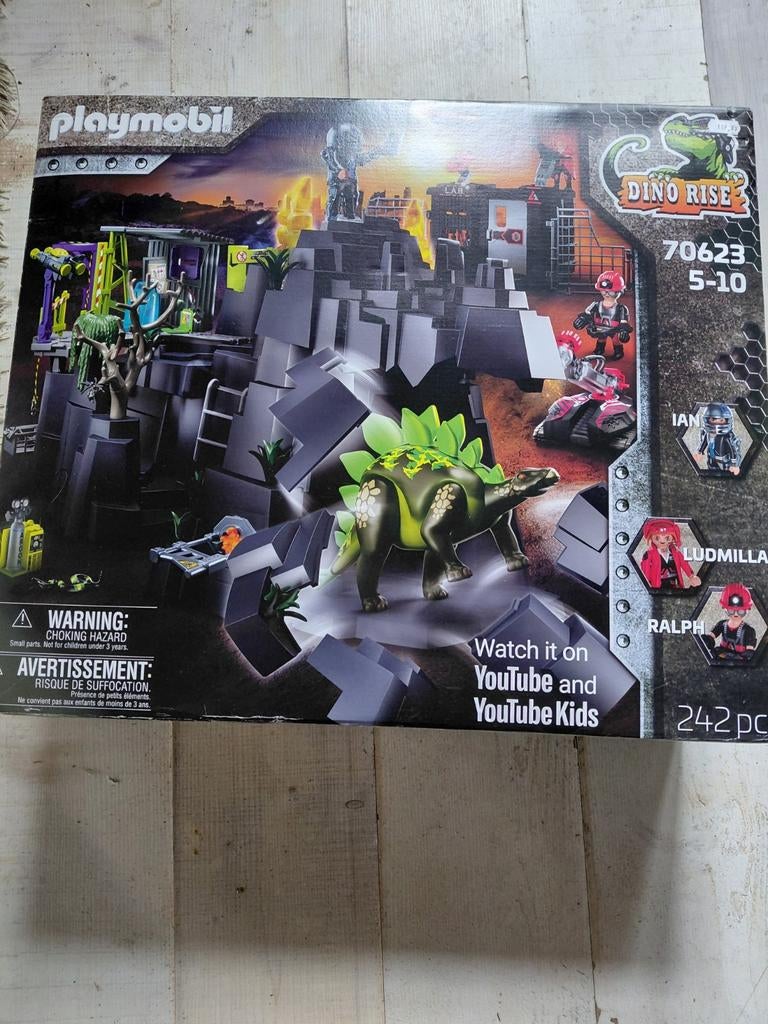 Playmobil Dino Rise 70623 Stegosaurus: Nieuw in doos, Ophalen, Nieuw