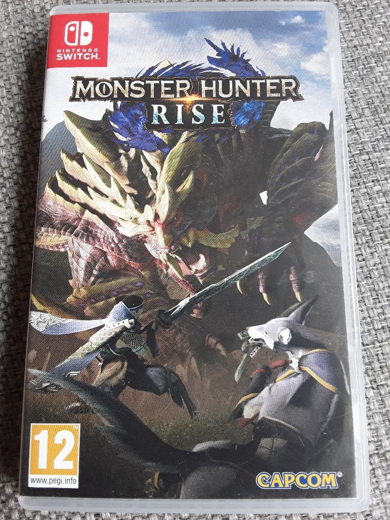 Nintendo Switch Game Monster Hunter Rise, Avontuur en Actie, 1 speler, Ophalen of Verzenden, Zo goed als nieuw