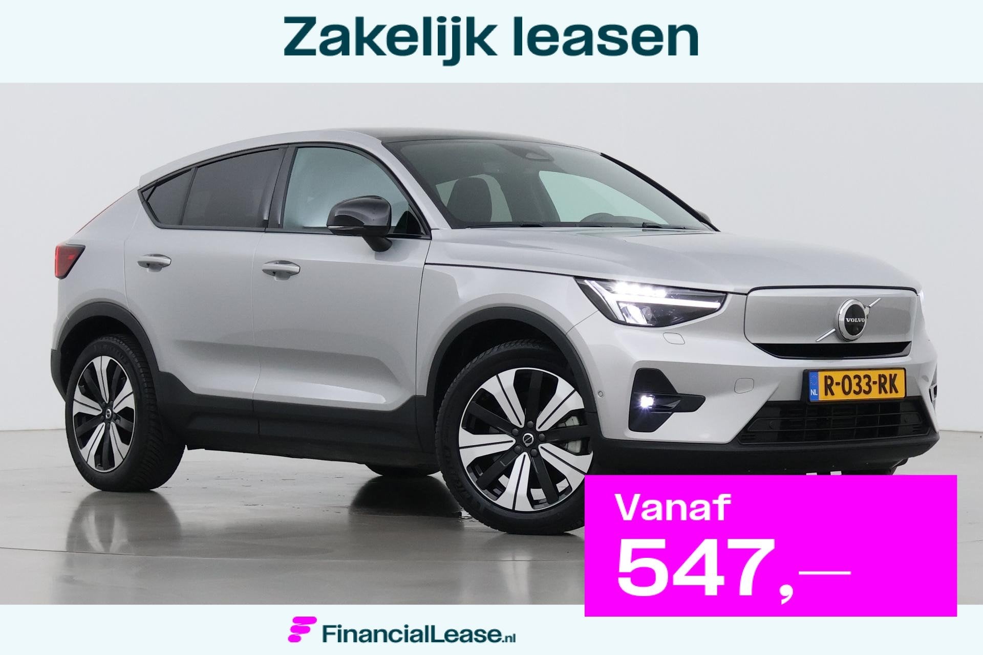 Volvo C40 Recharge Ultimate 69 kWh | Harman/Kardon | Panoram, Gebruikt, 420 min, 90 €/maand, SUV of Terreinwagen