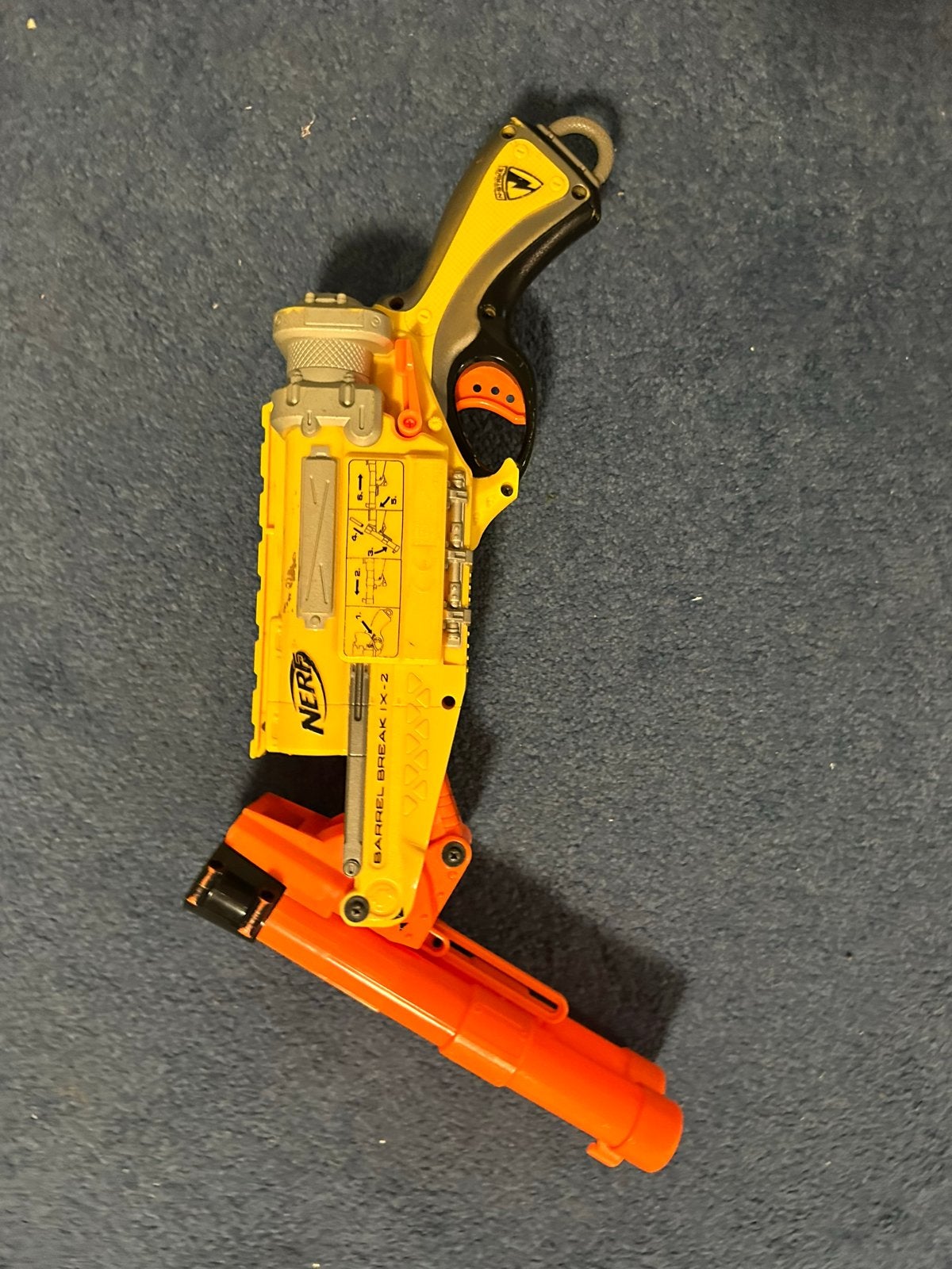 Nerf Barrel Break IX-2 Blaster, Ophalen, Gebruikt