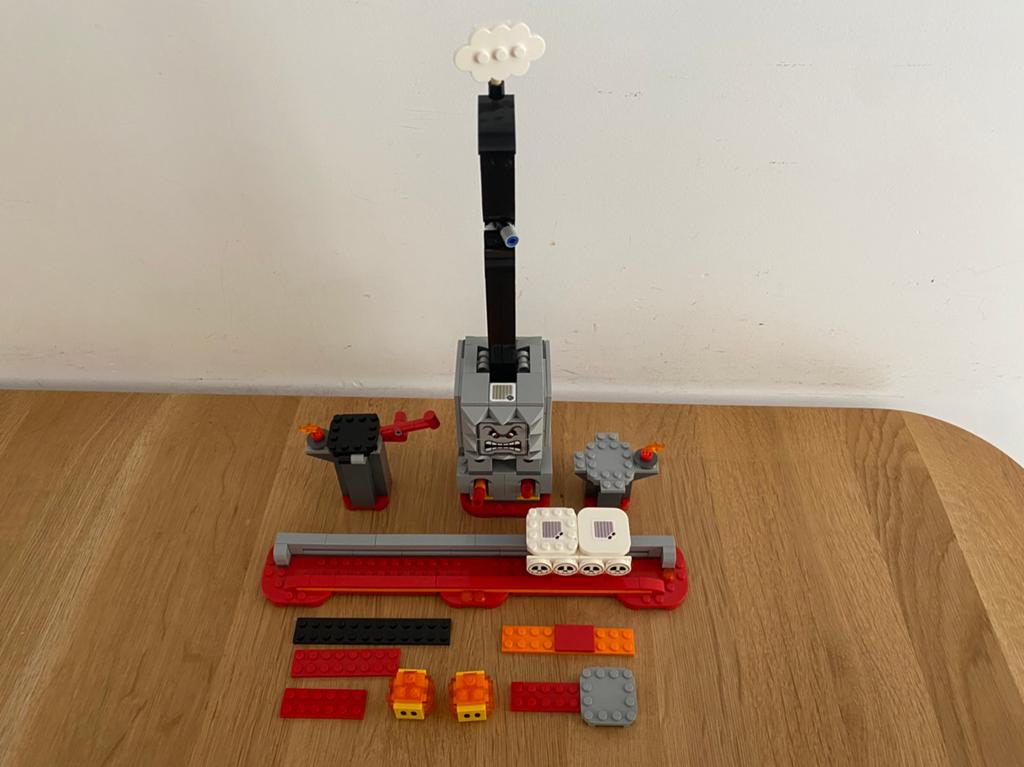 Lego super mario expansion set Thwomp Drop 71376, Overige thema's, Lego, Ophalen of Verzenden, Zo goed als nieuw