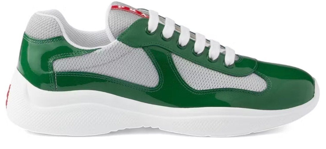 Prada Cups (Groen/Zilver), Ophalen of Verzenden, Nieuw, Overige kleuren, Sneakers of Gympen
