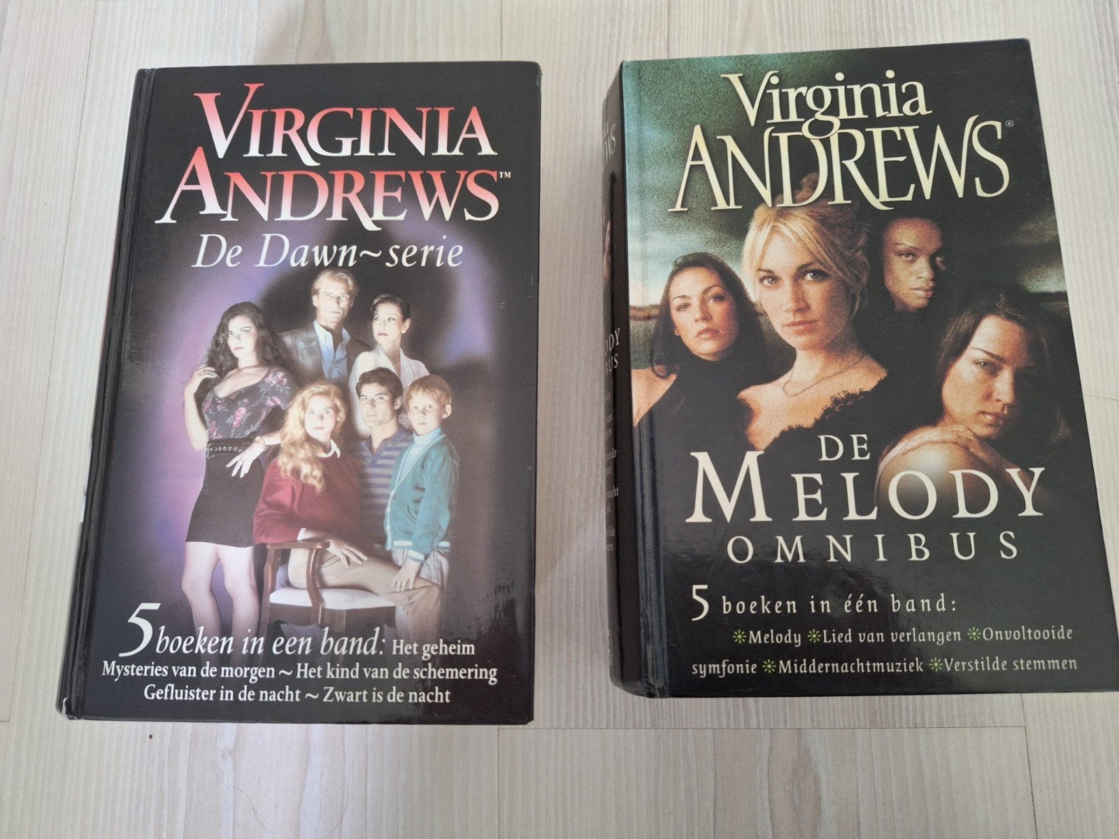 2x Virginia Andrews omnibus, Ophalen of Verzenden