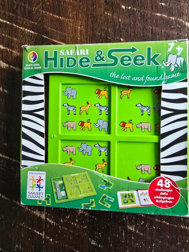 SmartGames Safari Hide & Seek - Logisch denkspel, Hobby en Vrije tijd, Gezelschapsspellen | Bordspellen, Een of twee spelers, SmartGames