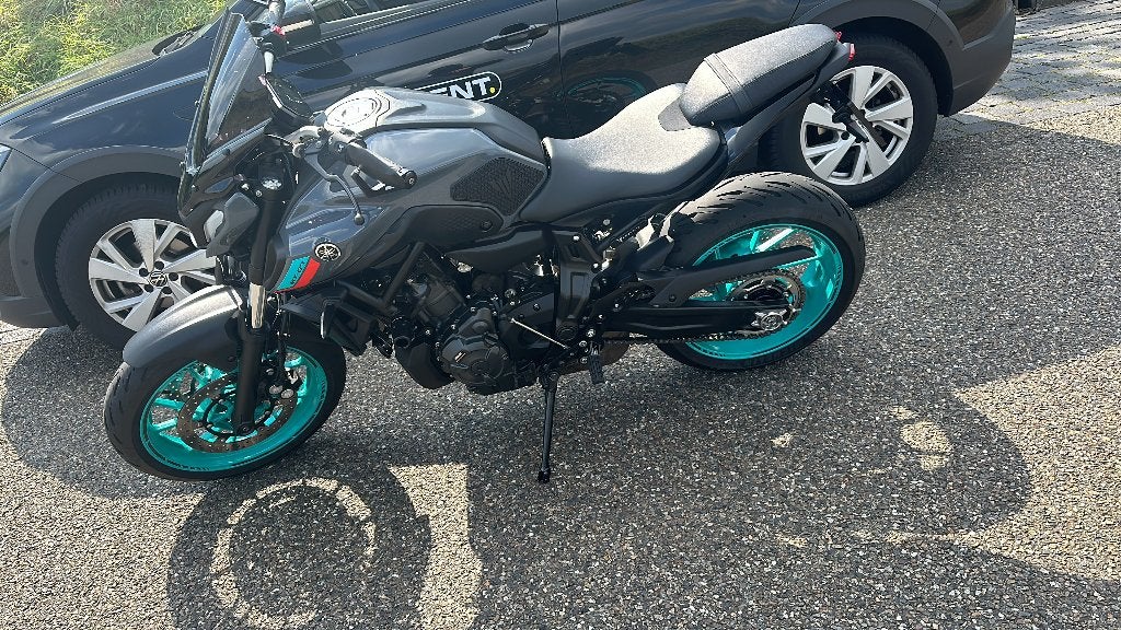 Yamaha MT-07 #2022 #Cyan Storm, Particulier, Handgeschakeld, 12 t/m 35 kW, Naked bike