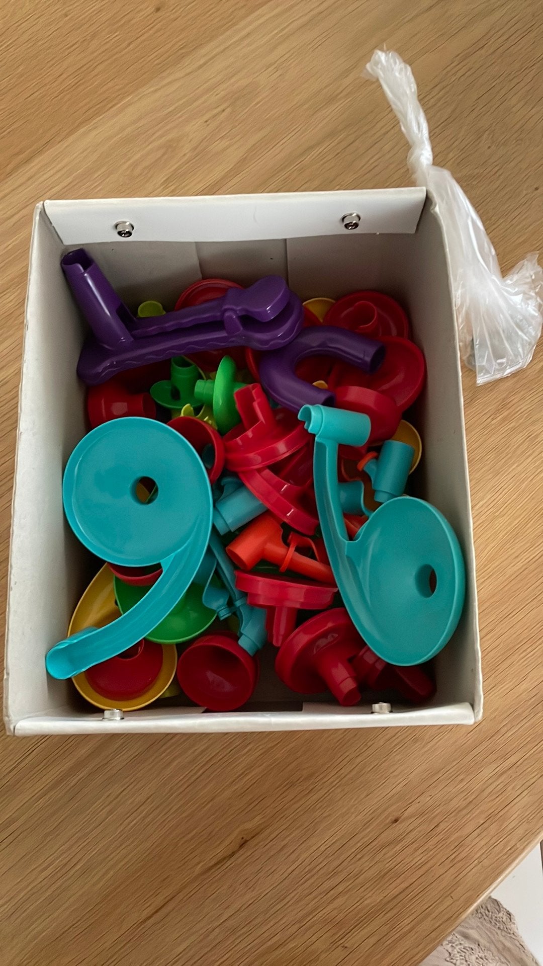 Knikker knikkerbaan 100 delig, Kinderen en Baby's, Speelgoed | Educatief en Creatief, Ophalen of Verzenden, Zo goed als nieuw