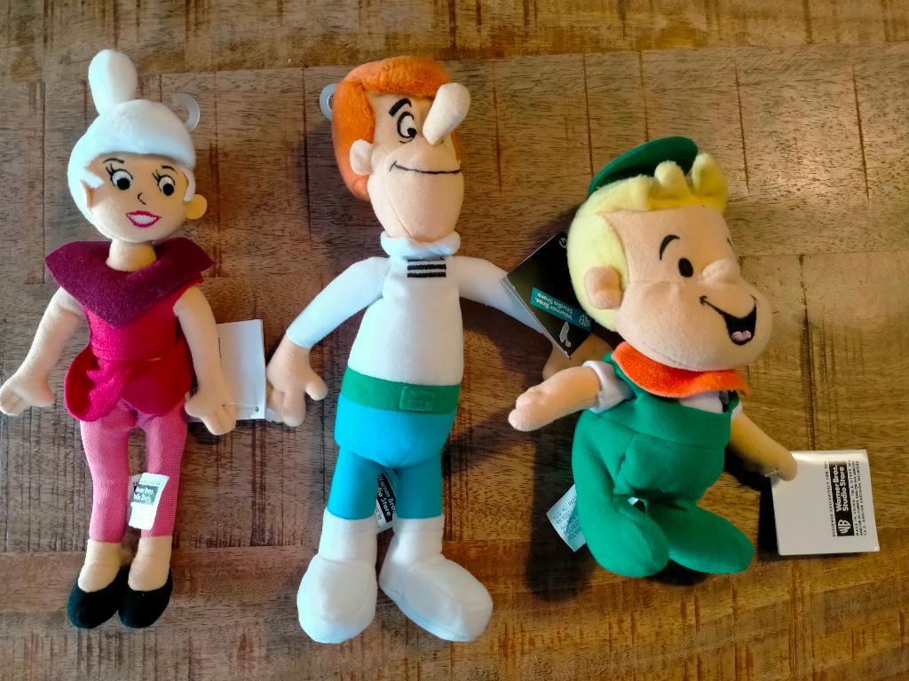 The Jetsons Warner Bros bean bag figuren set knuffels, Ophalen of Verzenden, Overige figuren, Zo goed als nieuw, Overige typen