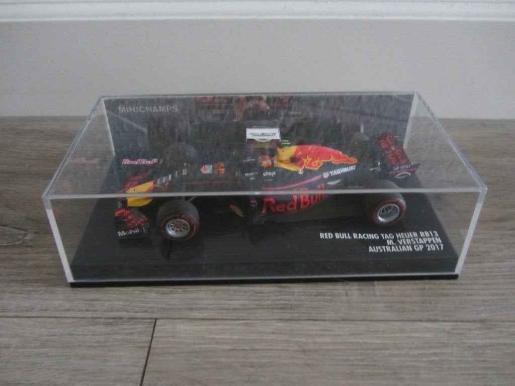 Red Bull Racing TAG Heuer RB13 - Max Verstappen - Australian, Ophalen of Verzenden, Nieuw, Auto, MiniChamps