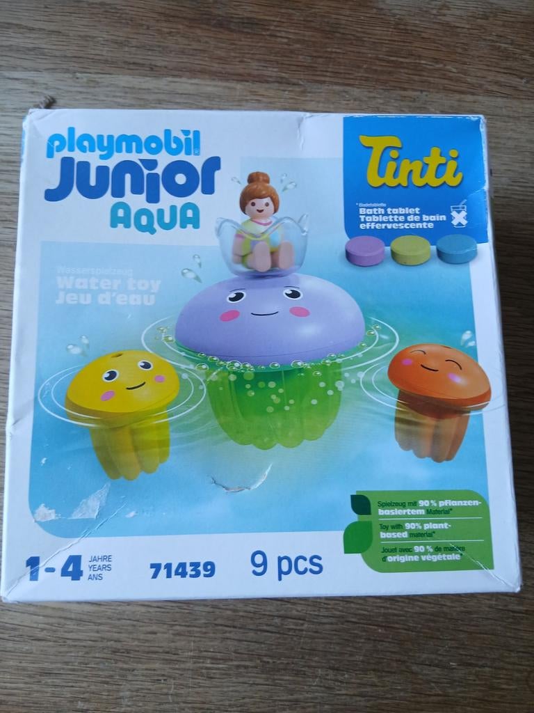 Playmobil Junior Aqua Tinti waterspeelgoed 71439, Kinderen en Baby's, Speelgoed | Playmobil, Ophalen of Verzenden, Nieuw, Complete set