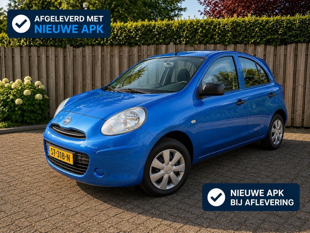 Nissan Micra 1.2 Visia, Auto's, Voorwielaandrijving, Euro 5, Stof, Gebruikt