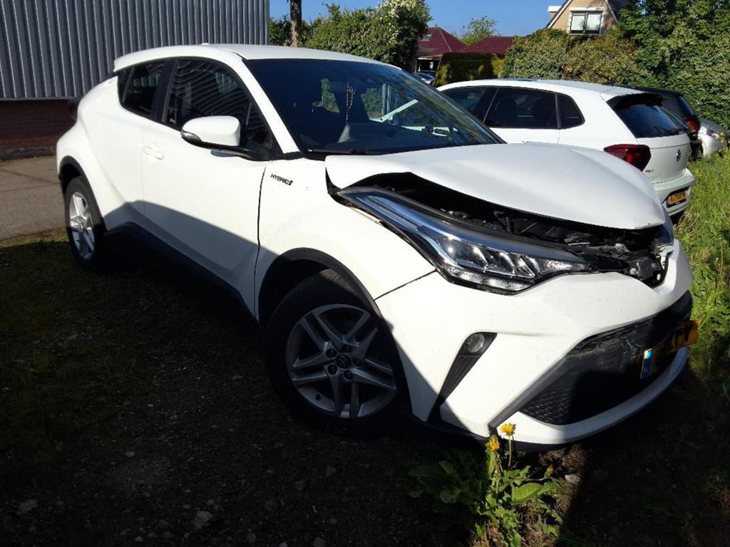 Toyota C-HR / CHR 1.8 Hybrid 2022 schadeauto 105.363 km, Wit, Toyota, SUV of Terreinwagen, 1798 cc