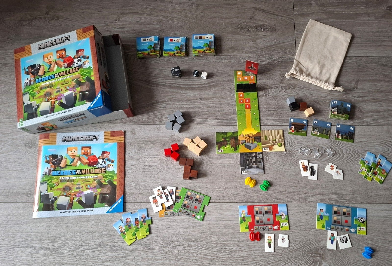 minecraft heroes of the Village spel, Een of twee spelers, Ophalen of Verzenden, Ravensburger