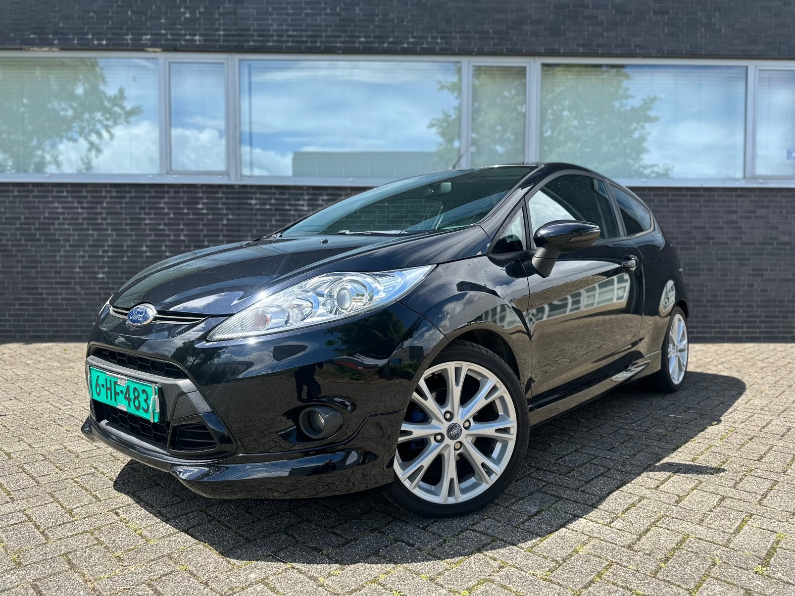 Ford Fiësta ST-line 1.6 120PK 3DR 2012/CARPLAY/NW ONDRH, Stof, Zwart, Origineel Nederlands, Bedrijf