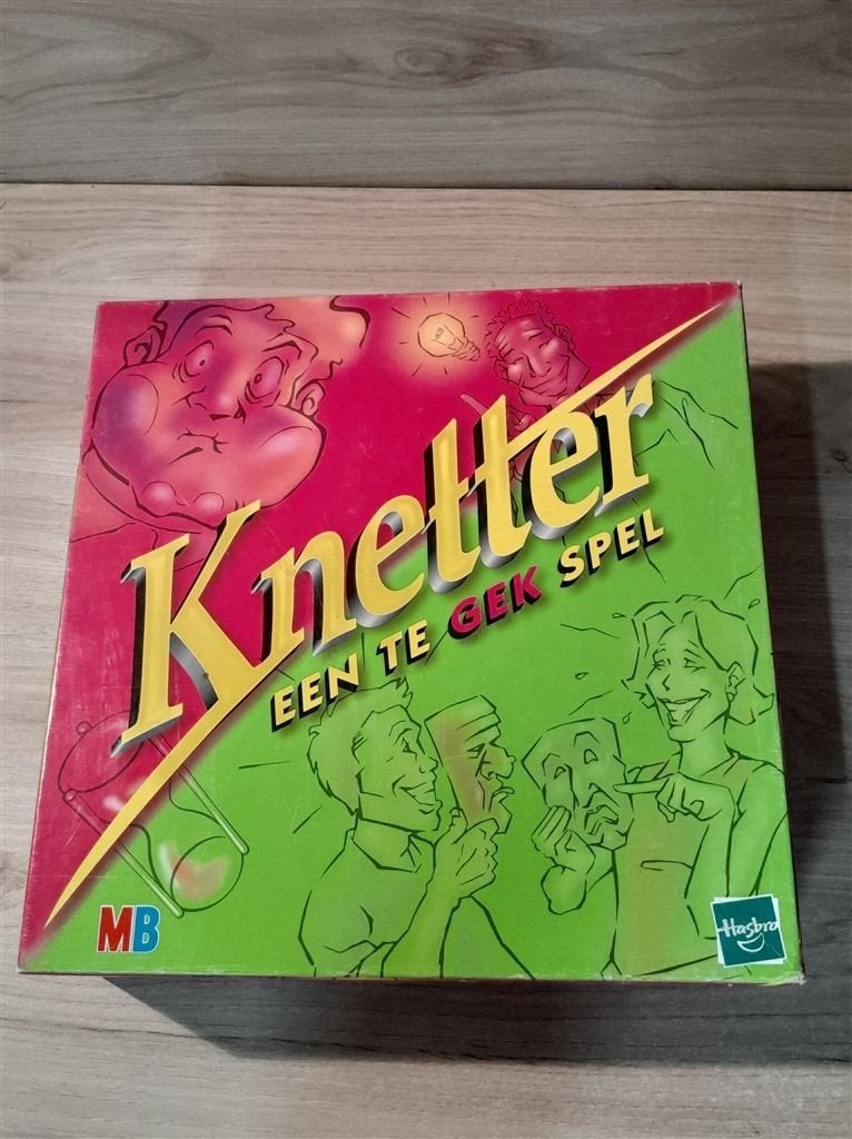 Knetter een te gek spel - s5449, Hobby en Vrije tijd, Gezelschapsspellen | Bordspellen, Verzenden, Zo goed als nieuw