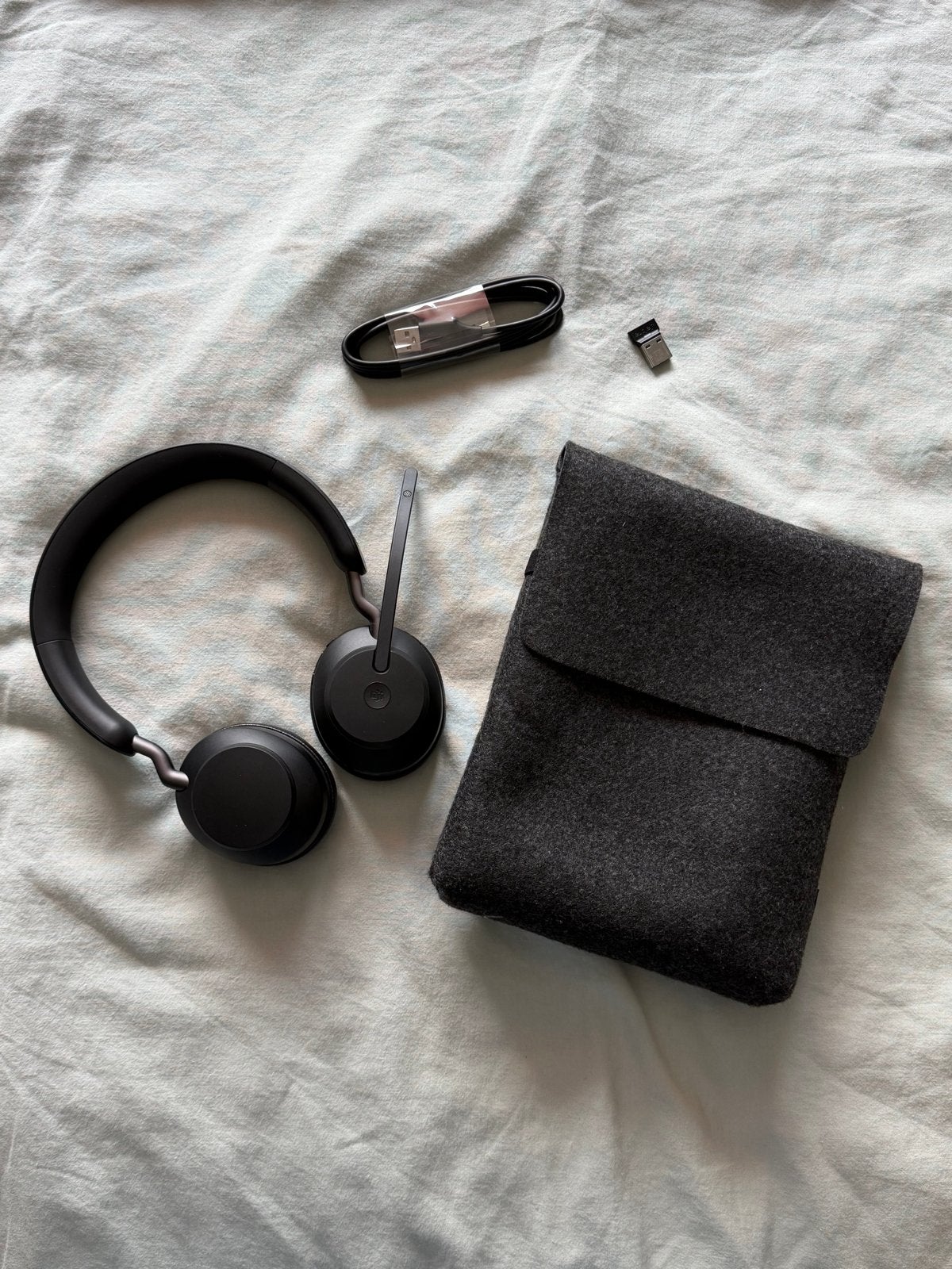 Jabra Evolve2 65, Bluetooth, On-ear, Ophalen of Verzenden, Zo goed als nieuw