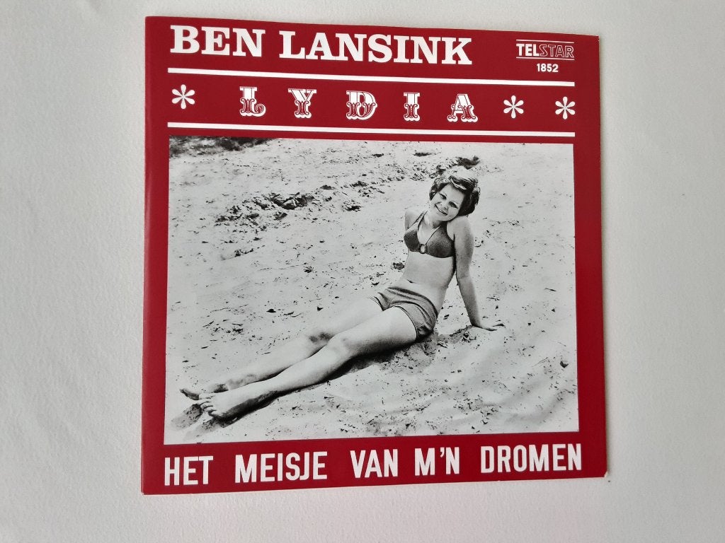 Ben Lansink Lydia, Cd's en Dvd's, 7 inch, Ophalen of Verzenden, Zo goed als nieuw, Beschermende buitenhoes