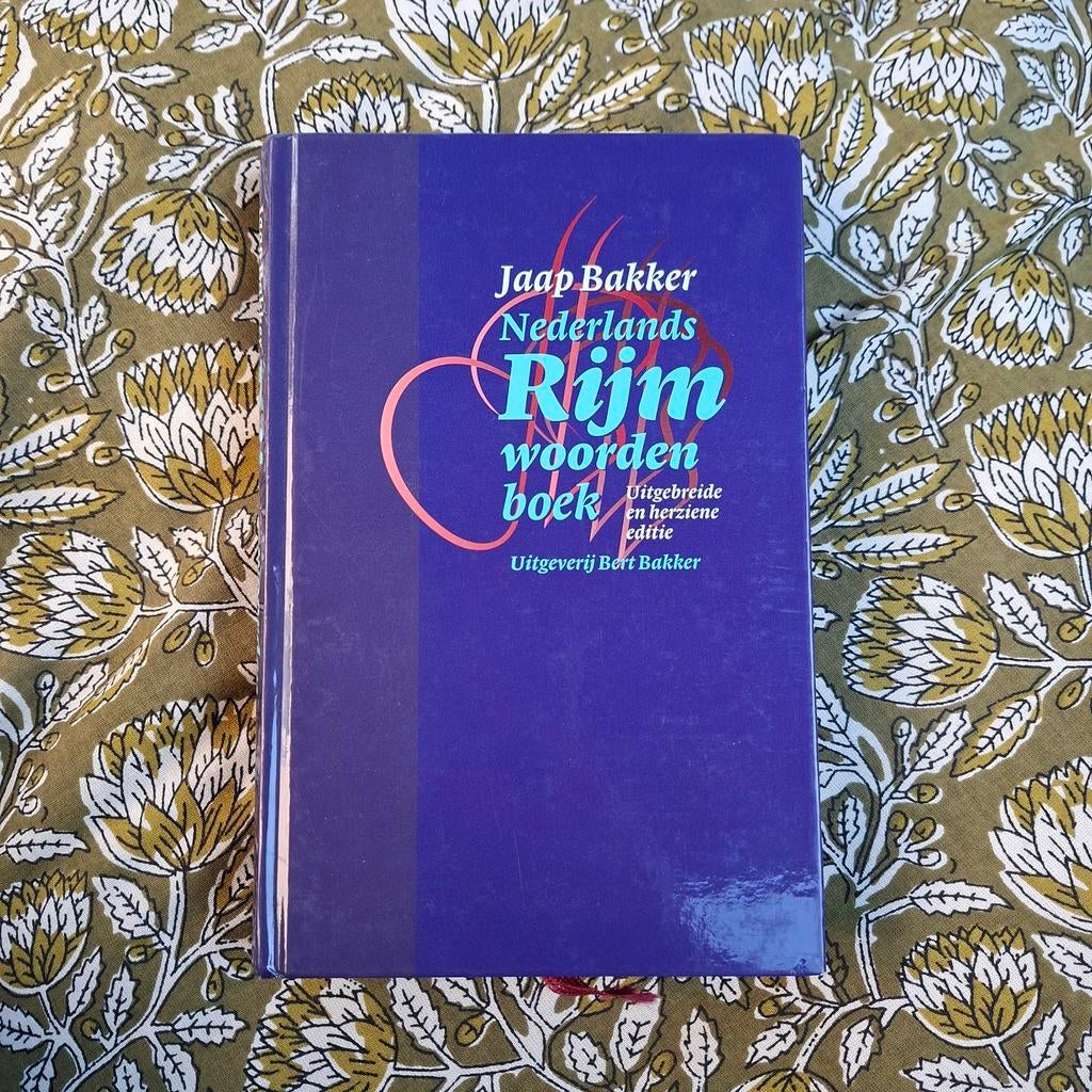 Nederlands Rijmwoordenboek - Jaap Bakker, Boeken, Ophalen of Verzenden
