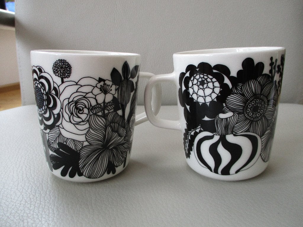 MARIMEKKO - OIVA - bekers - Finland, Overige typen, Ophalen of Verzenden, Zo goed als nieuw, Meerkleurig