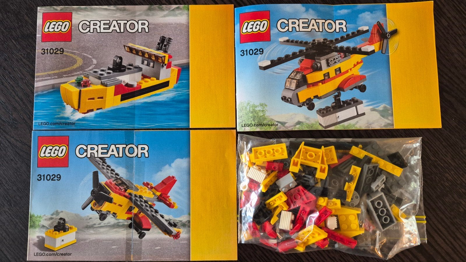 LEGO Creator 31029: Transporthelikopter (3-in-1), Ophalen of Verzenden, Gebruikt