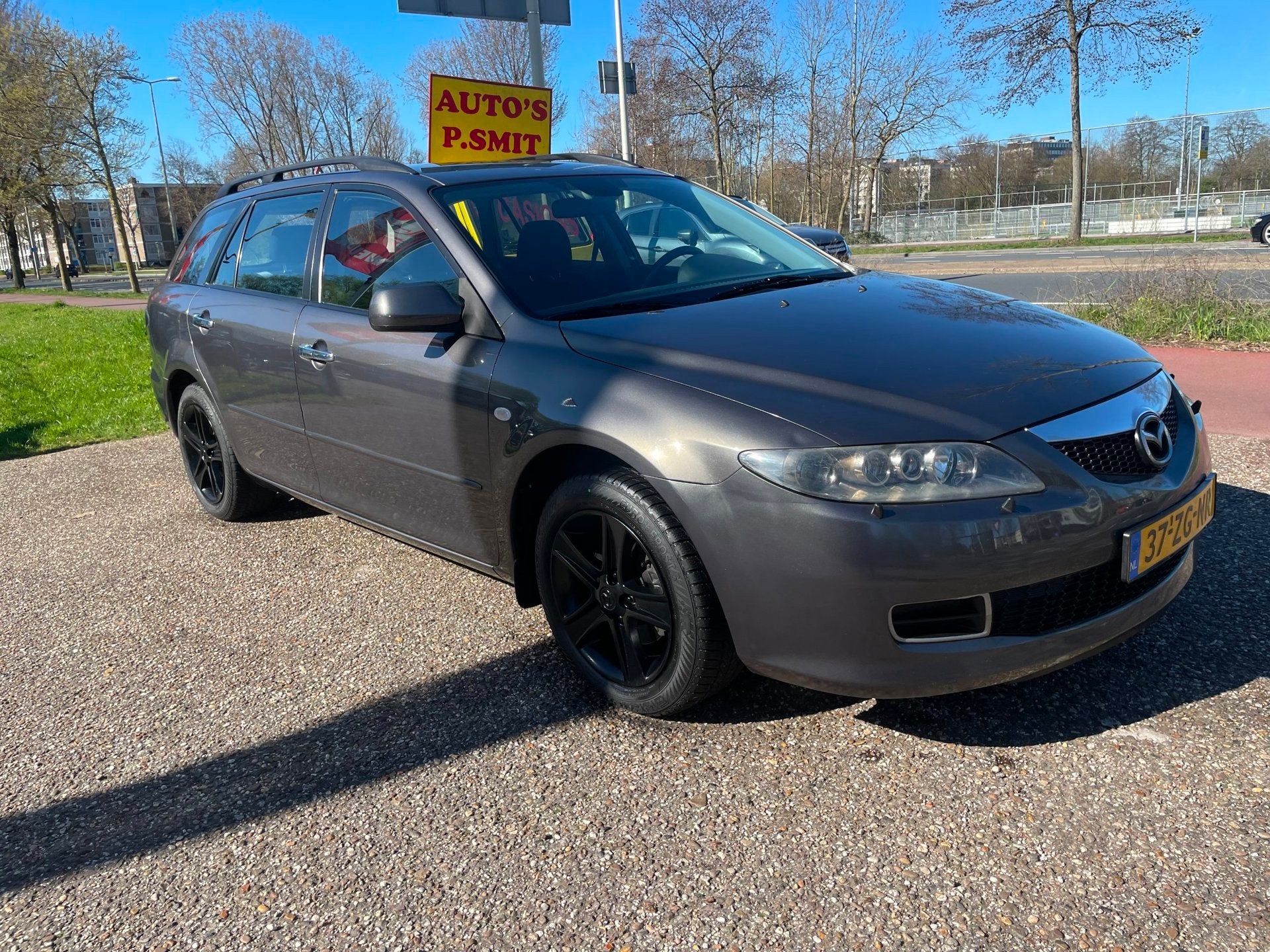 Mazda 6 Sportbreak 1.8i Touring AIRCO/SPORTVELGEN CRUISE CON, Auto's, Dealer onderhouden, Stof, Gebruikt, 4 cilinders