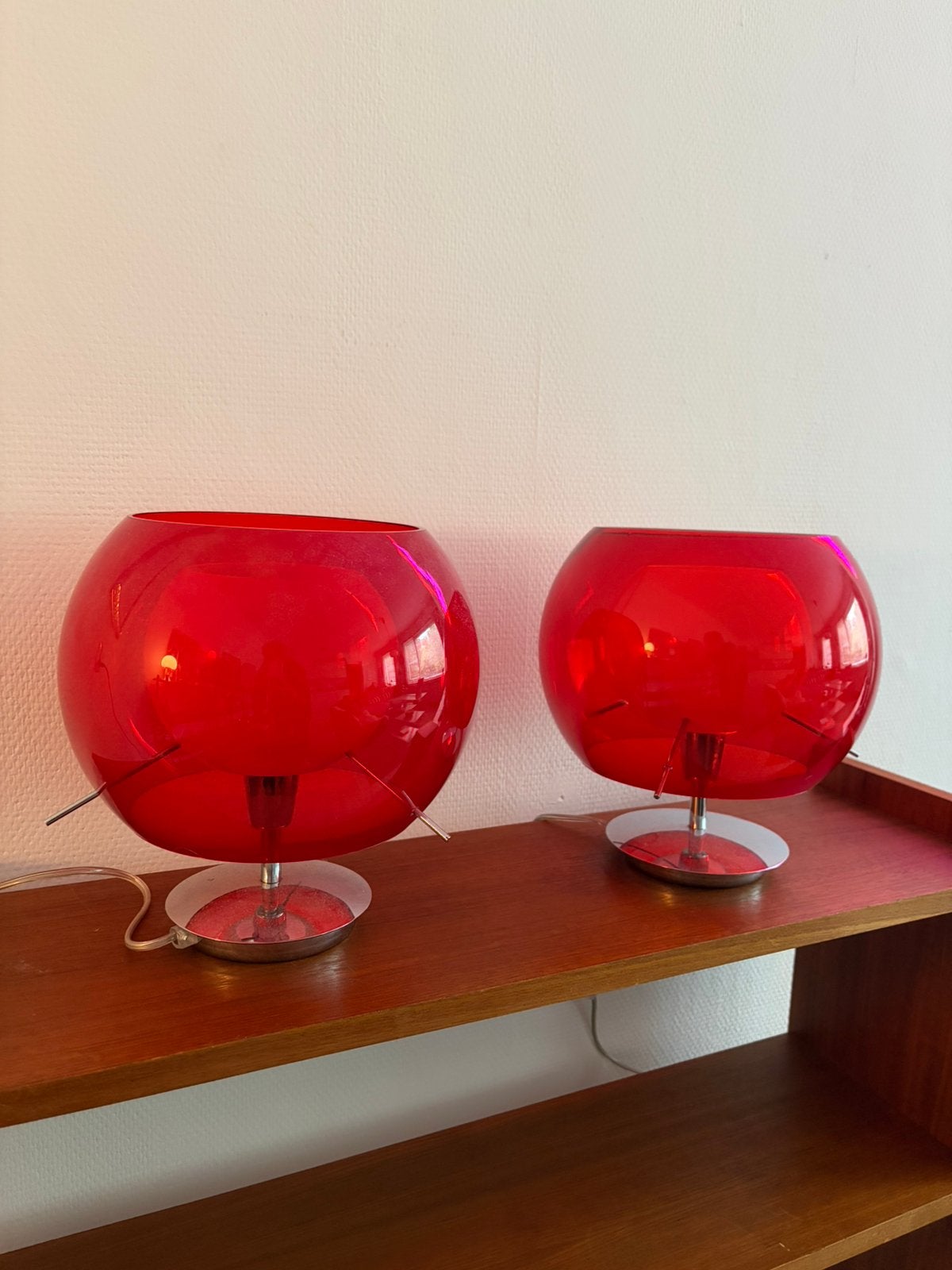 Vintage Rossetti Bolla tafel lampen, Ophalen, Zo goed als nieuw, Vintage
