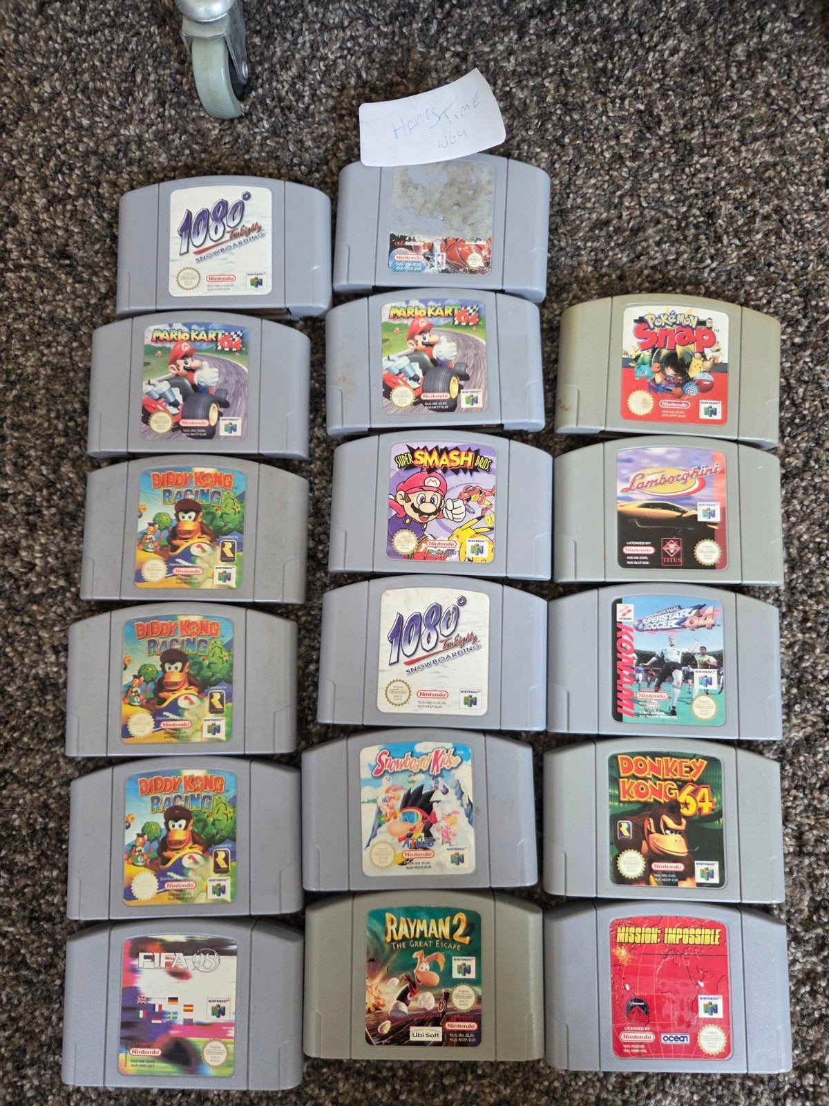 Nintendo 64 games - N64, Spelcomputers en Games, Gebruikt, Overige genres, Eén computer, Ophalen of Verzenden
