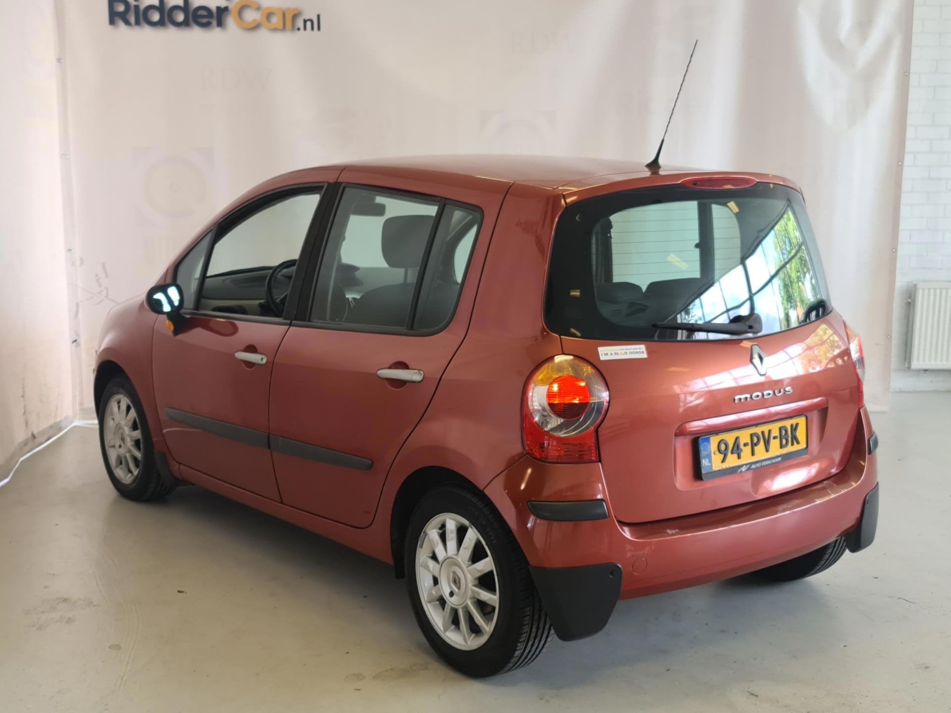Renault Modus 1.6 Dynamique |AUTOMAAT|NAP|CRUISE|APK 05-27|V, Gebruikt, 4 cilinders, Origineel Nederlands, Bedrijf