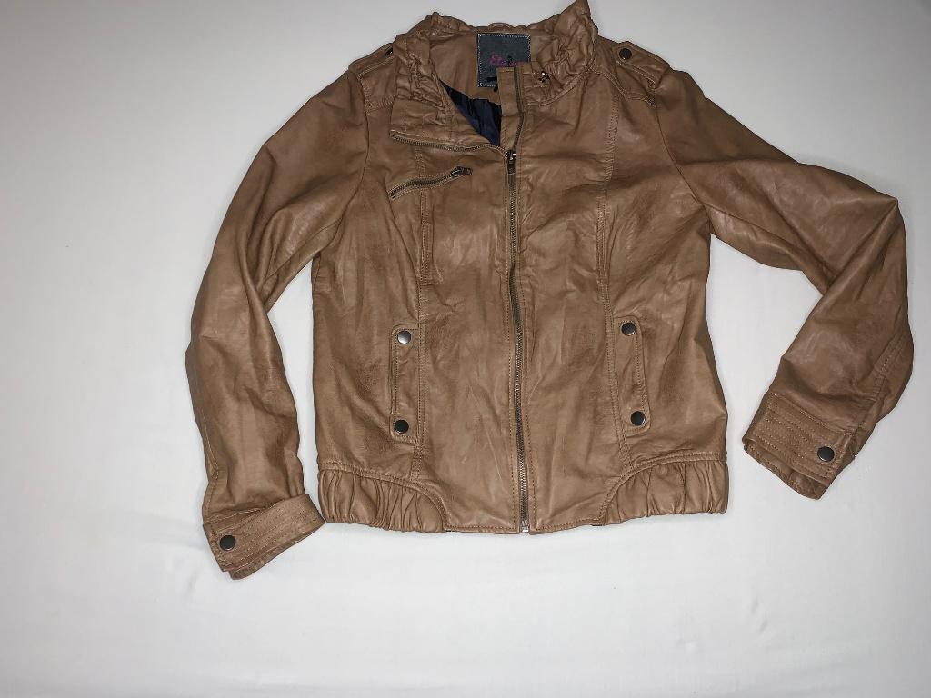 Bruin jasje M in ~~nieuw~~ staat, Maat 38/40 (M), Bruin, Verzenden, Zo goed als nieuw
