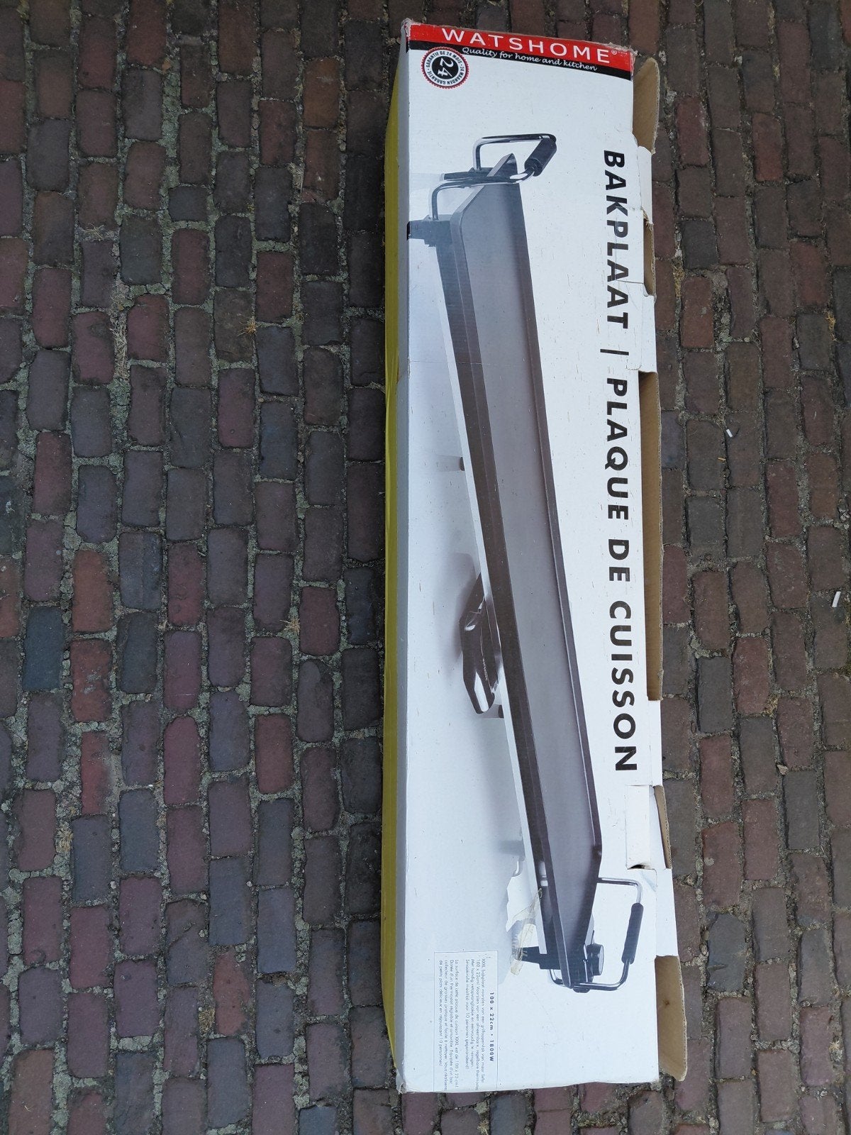 bakplaat Watshome, Witgoed en Apparatuur, Ophalen, Gebruikt, 4 kookzones, Vrijstaand