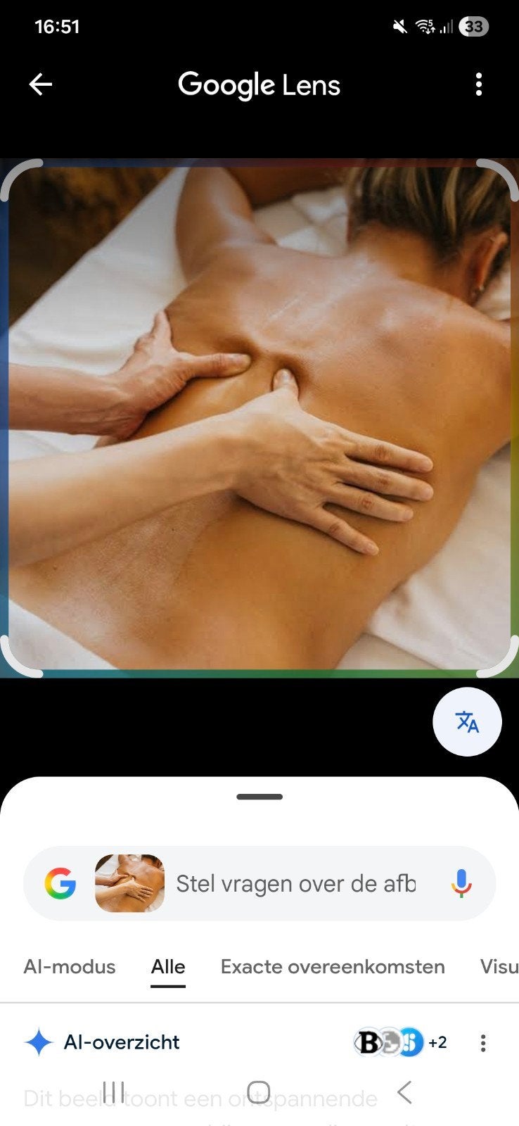 Opzoek naar massage, Ophalen