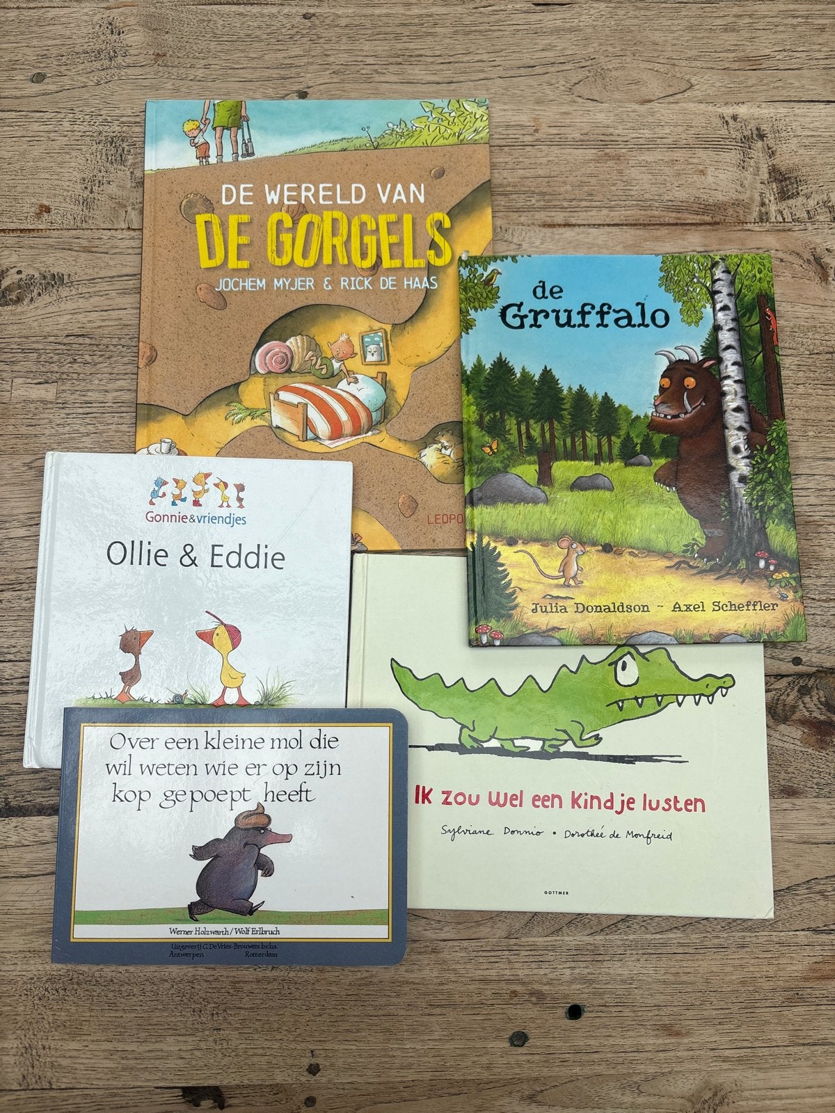 Kinderboekenpakket: De Gorgels, De Gruffalo en meer!, Boeken, Ophalen, Gelezen, 2 tot 3 jaar