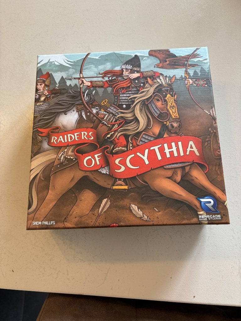 Bordspel Raiders of Scythia, Hobby en Vrije tijd, Gezelschapsspellen | Bordspellen, Vijf spelers of meer, Ophalen of Verzenden