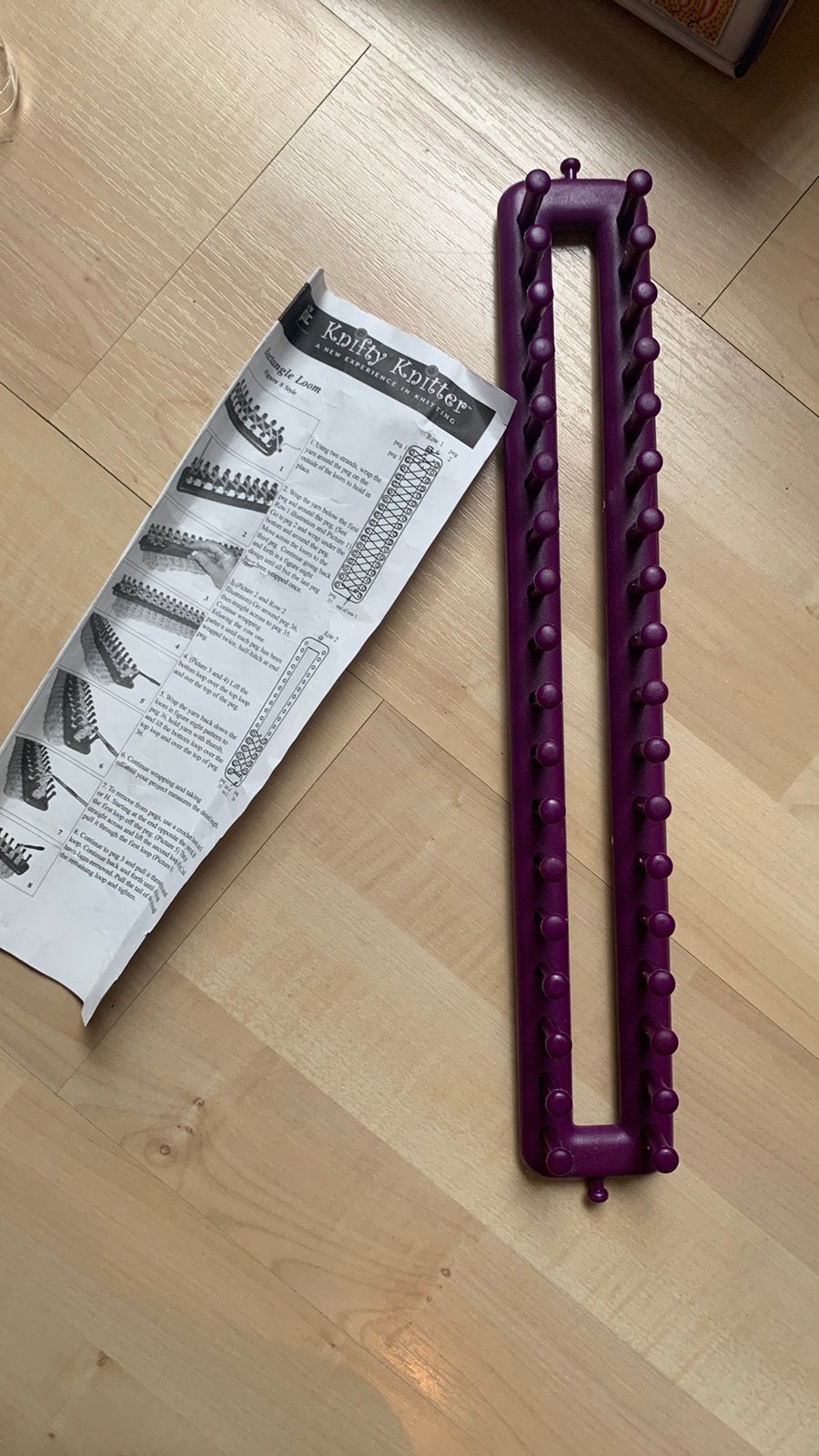 Knifty Knitter breiraam, Ophalen of Verzenden, Zo goed als nieuw, Breien of Haken