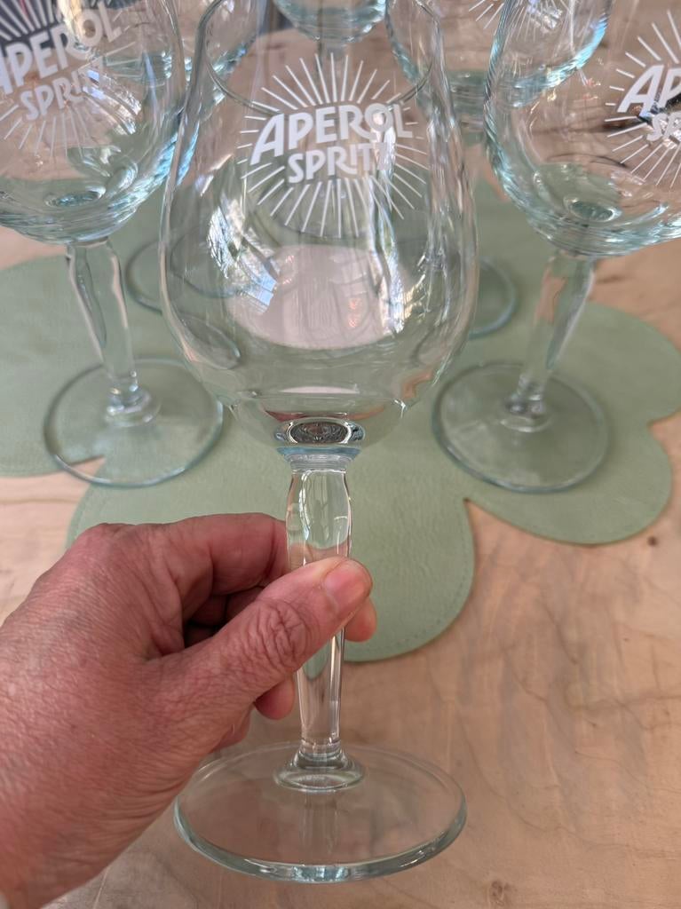 Aperol glazen 6 stuks nieuw in doos, Ophalen of Verzenden, Nieuw, Overige typen