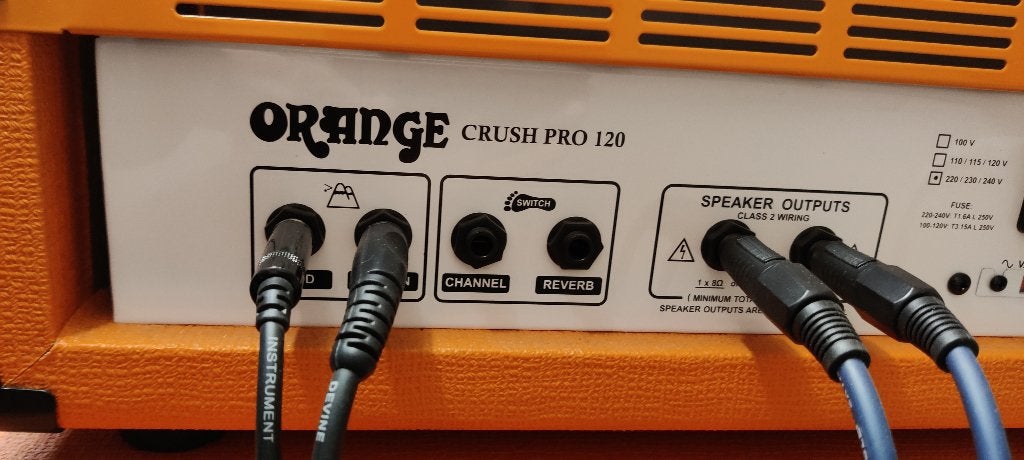 Orange CR120H 120W + PPC212 OB 2x12 cabinet, Muziek en Instrumenten, Versterkers | Bas en Gitaar, Ophalen, Zo goed als nieuw, Gitaar