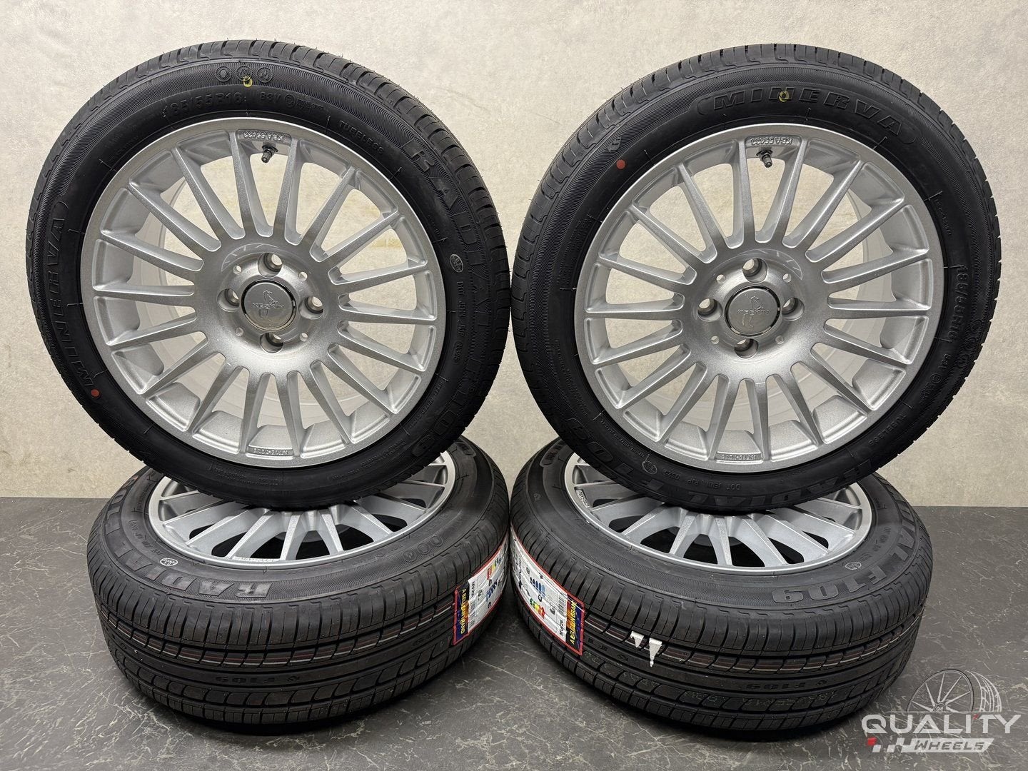 4x100 16" Keskin Toyota Yaris, Suzuki Ignis, Splash Velgen +, -, Banden en Velgen, Nieuw, Zomerbanden
